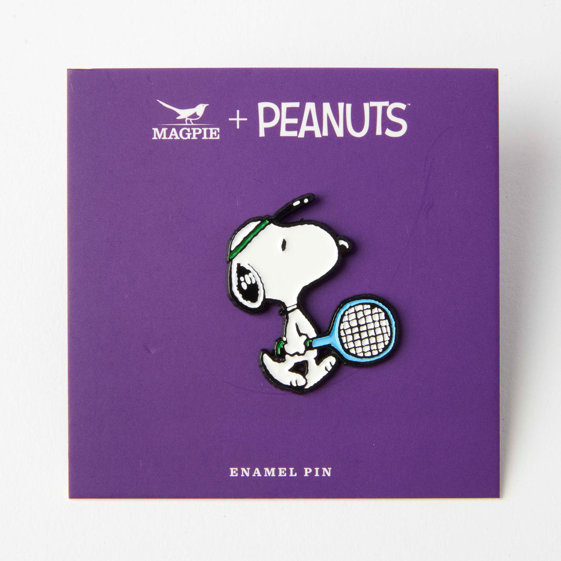 Peanuts Sport Enamel Pin - Tennis