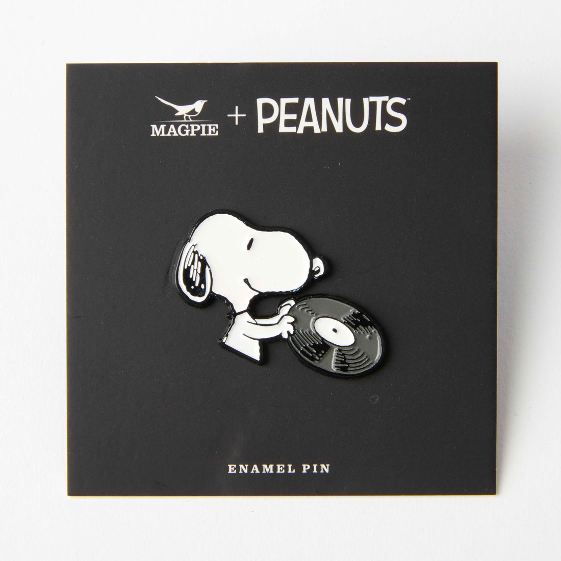 Peanuts Music is Life Enamel Pin - Records