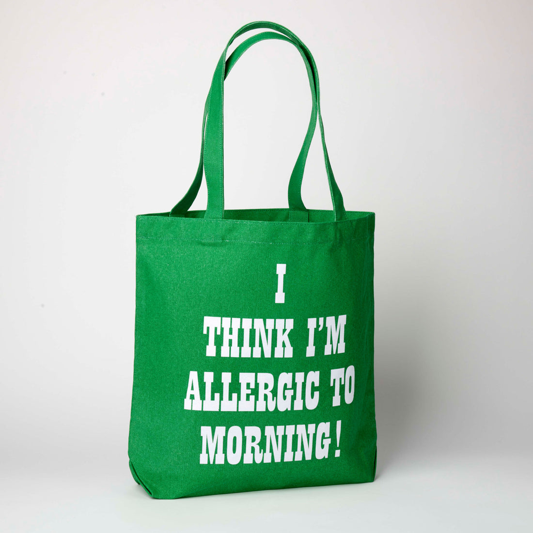 Peanuts Tote - Allergic to Mornings