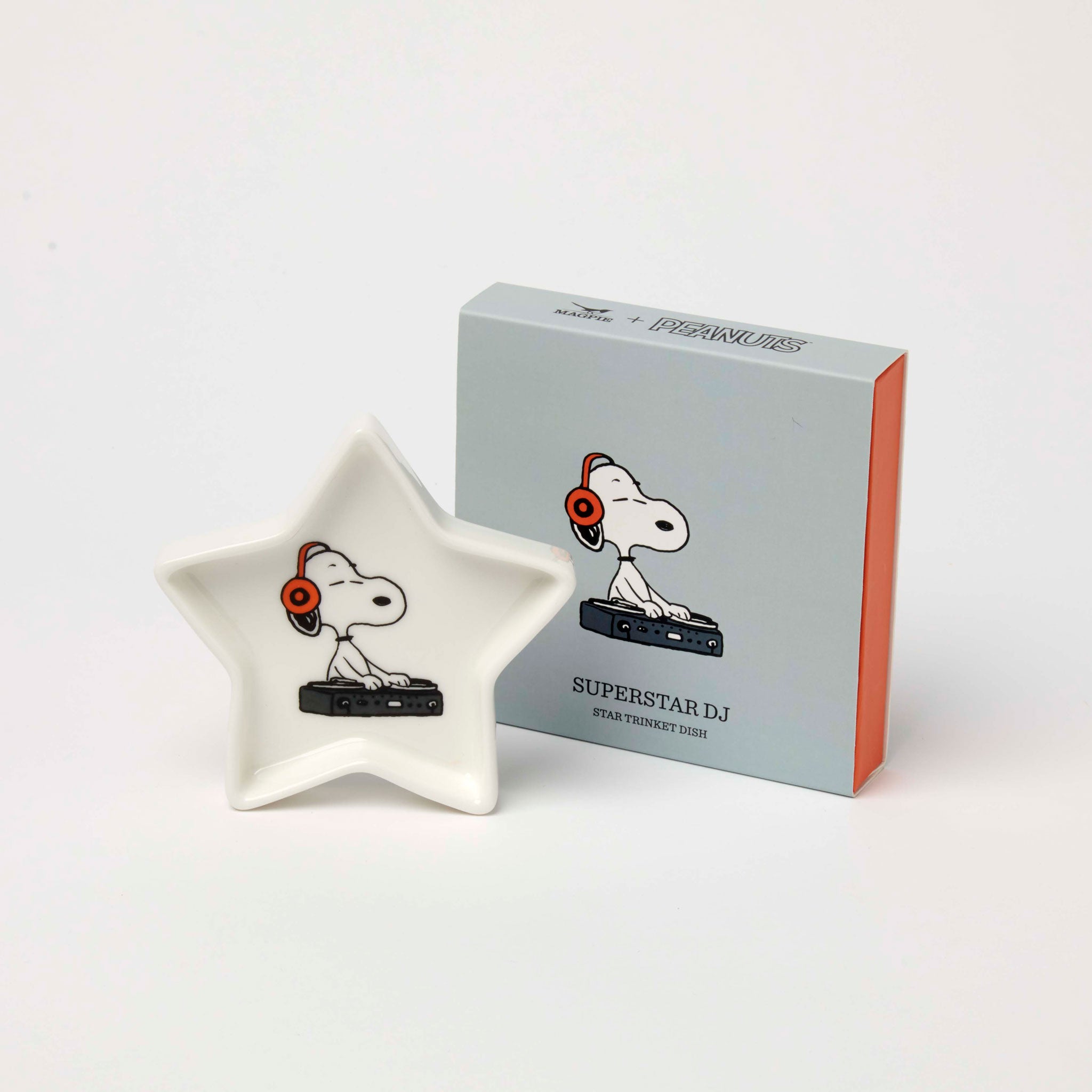 Peanuts Star Trinket Dish Superstar DJ