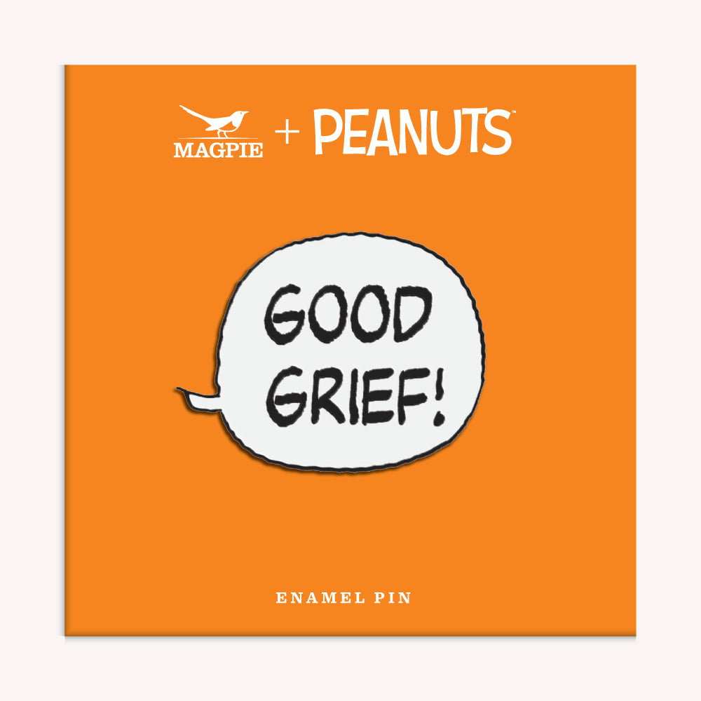 Peanuts Vibes Enamel Pin - Good Grief