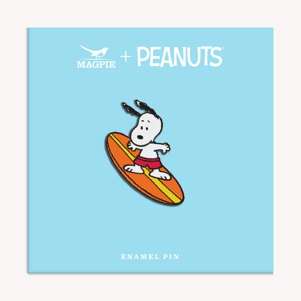 Peanuts Lifestyle Enamel Pin - Surf