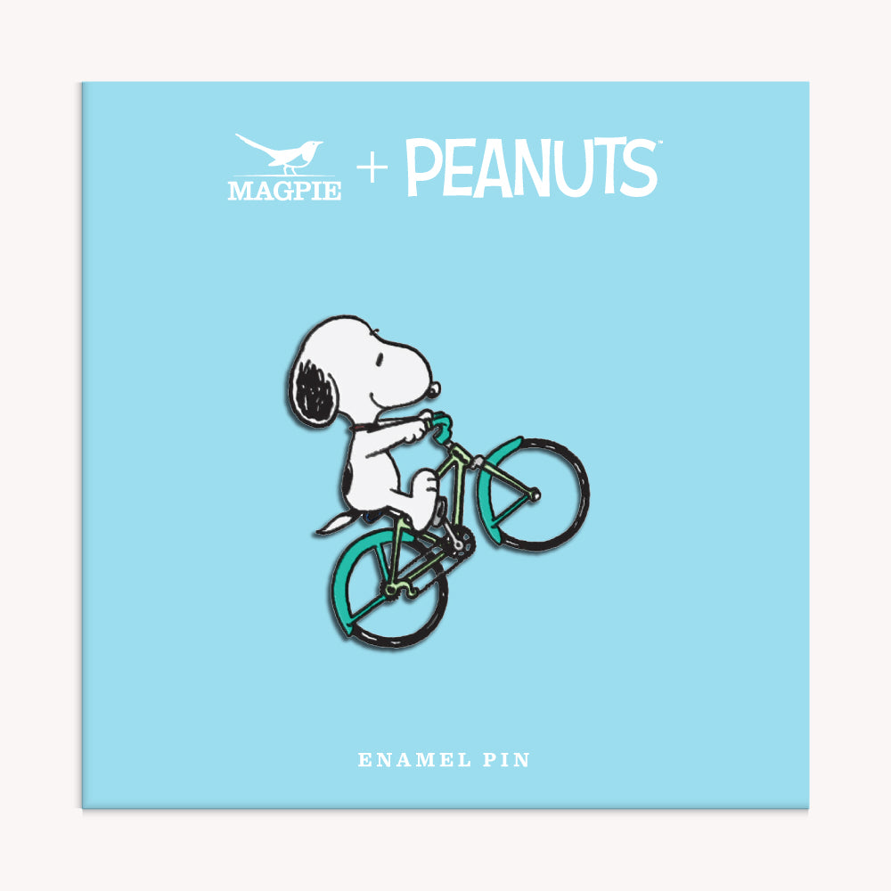 Peanuts Lifestyle Enamel Pin - Cycle