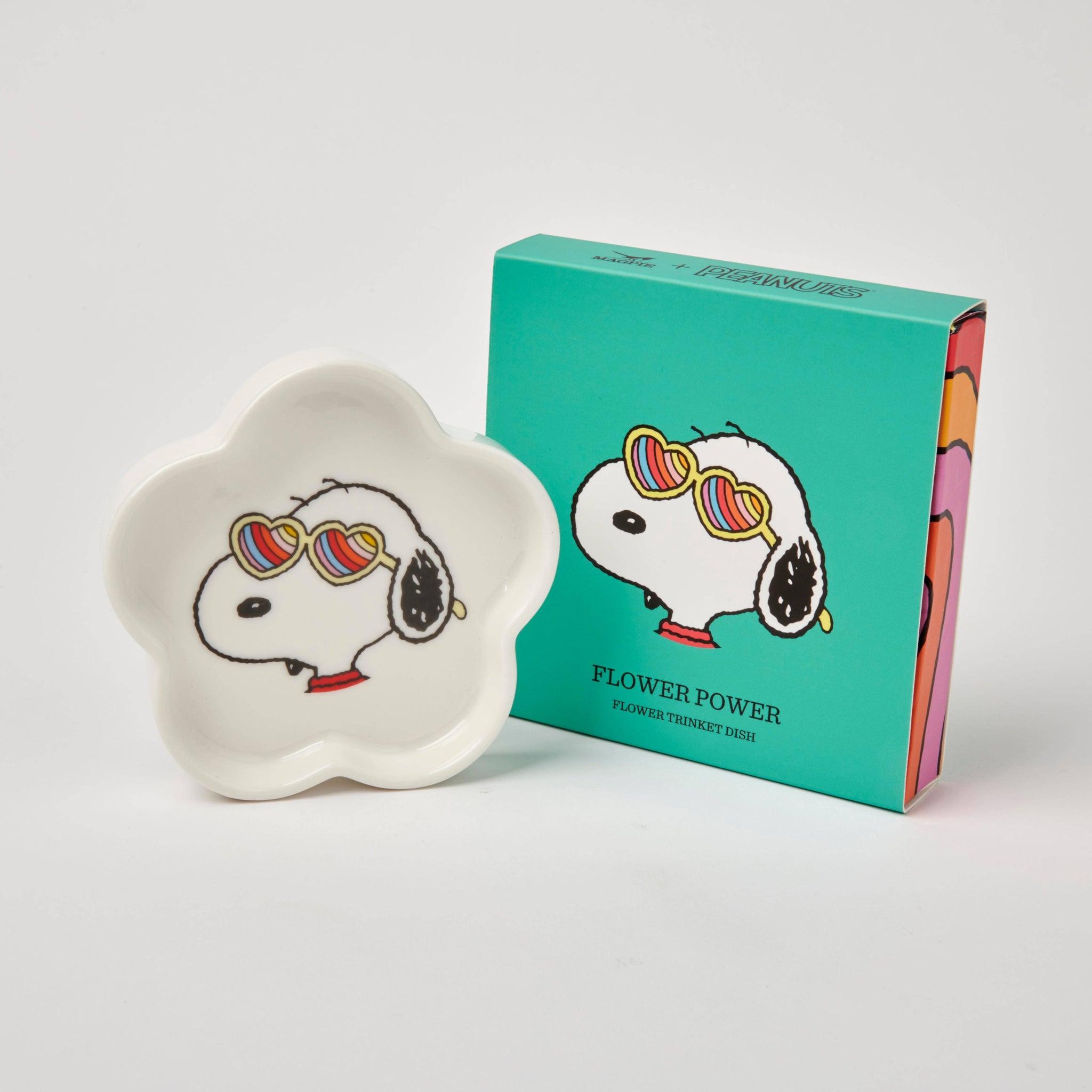 Peanuts Flower Shaped Trinket Dish - Flower Power