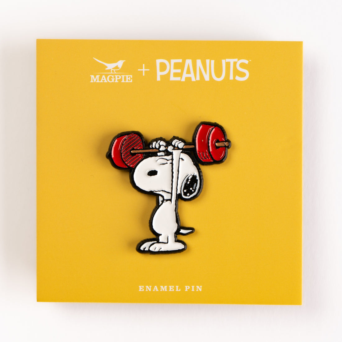Peanuts Enamel Pin - Work It!