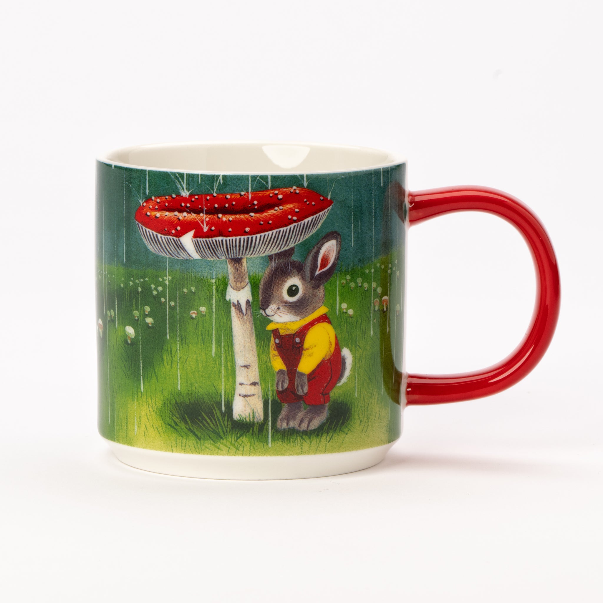 Magpie x Richard Scarry  I am A Bunny Mushroom Mug