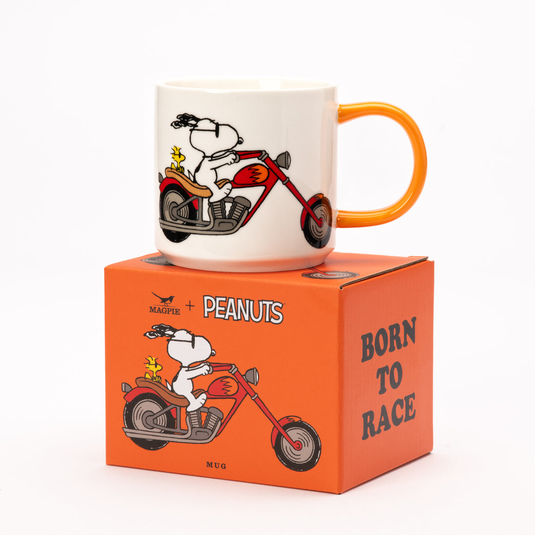 Peanuts Mug Born to Race