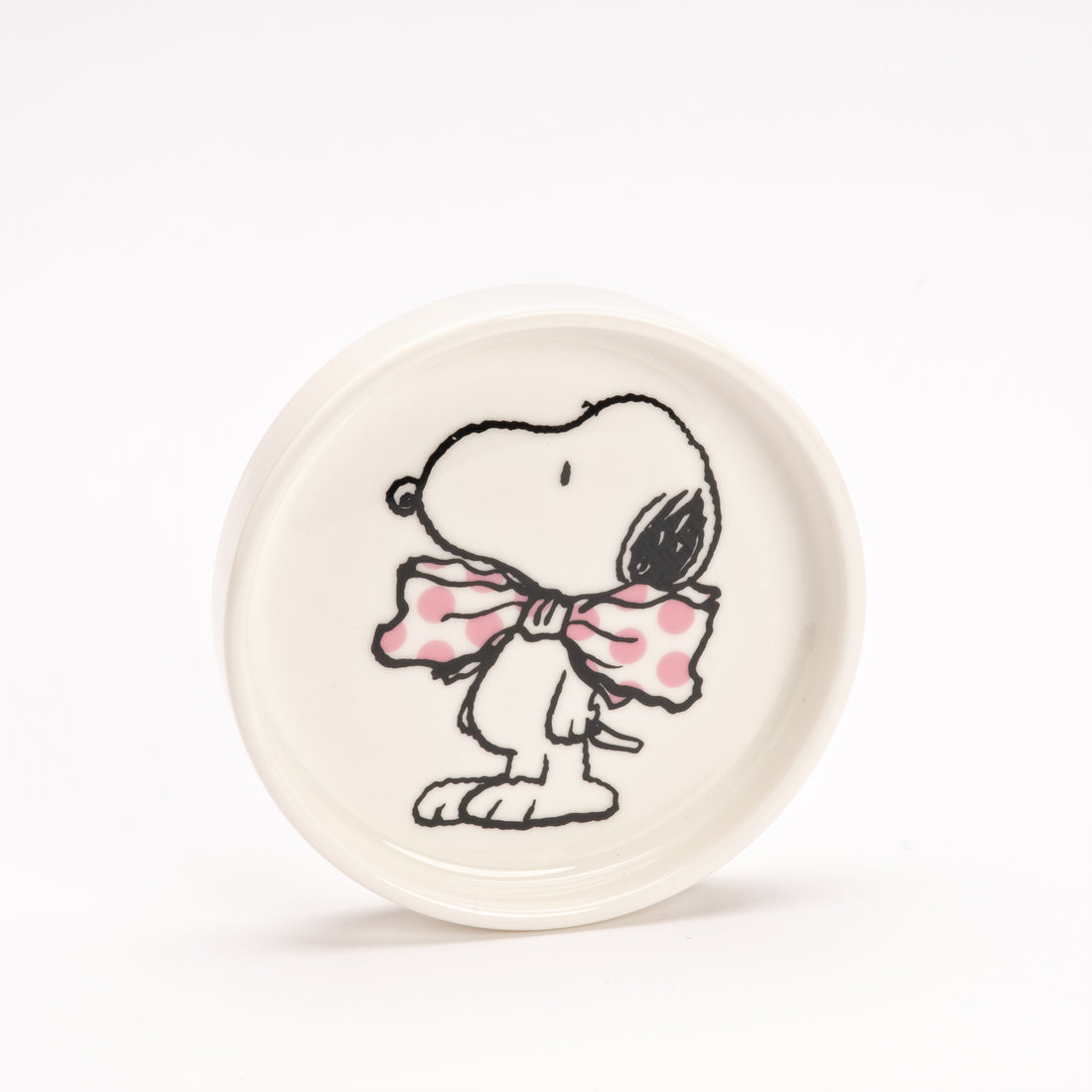 Peanuts Round Trinket Dish Felt Cute