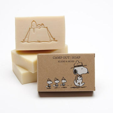 Peanuts Camp Out Soap