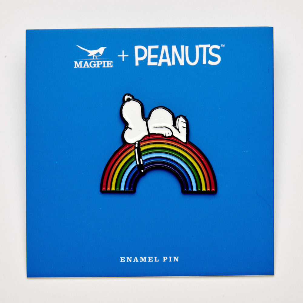 Peanuts Good Vibes Enamel Pin - Rainbow