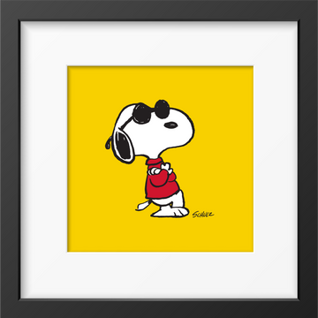 Peanuts Joe Cool Framed Print